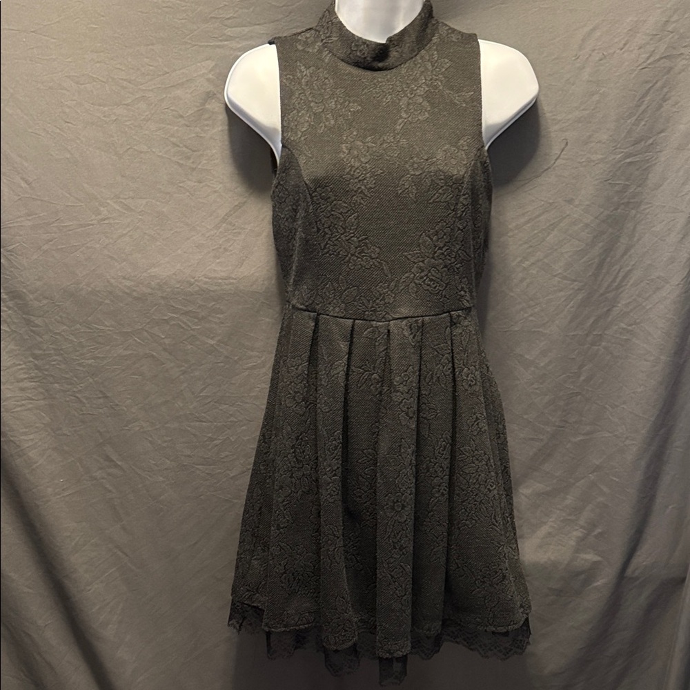 Elegant Gray Sleeveless Dress by coincidence and chance